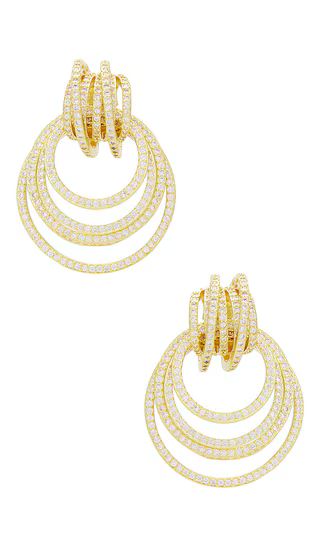 Emmy Earrings in Gold | Revolve Clothing (Global)
