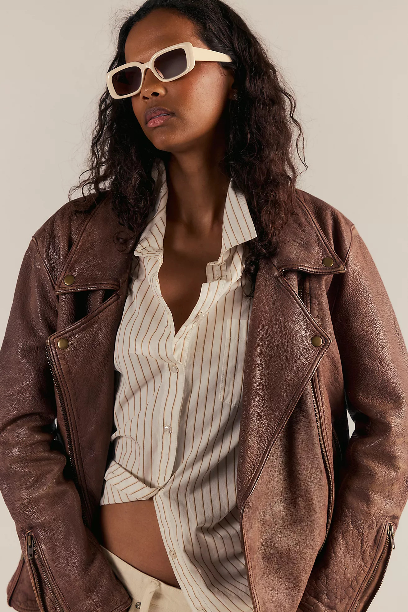 Frankie Rectangle Sunglasses | Free People (Global - UK&FR Excluded)