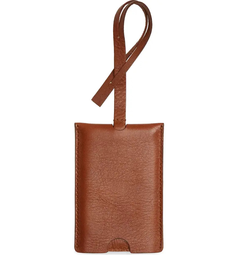 Madewell The Leather Luggage Tag | Nordstrom | Nordstrom