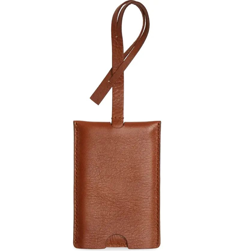 Madewell The Leather Luggage Tag | Nordstrom | Nordstrom
