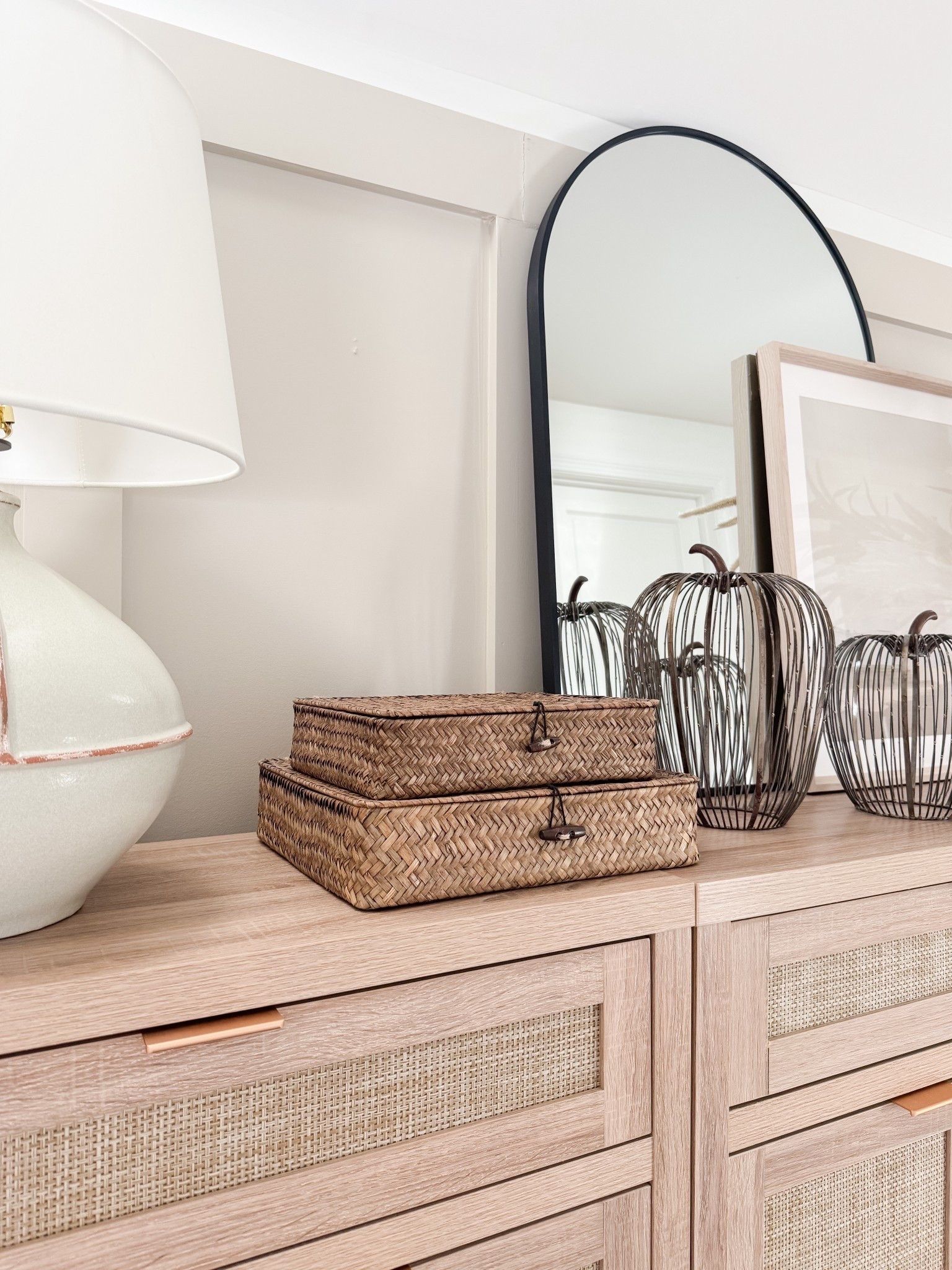 Console Table Styling Amazon finds coastal home neutral home neutral home finds natural home home savings home finds home decor home inspo sale alert home deals sherricalnanhome

#LTKSeasonal #LTKHome #LTKSaleAlert