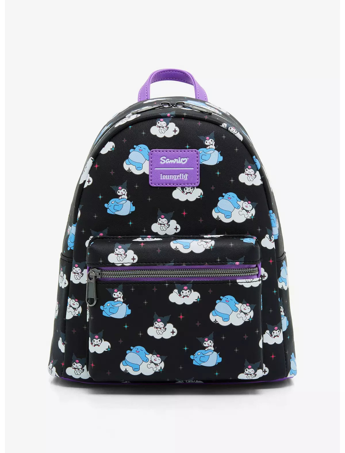 Loungefly Kuromi & Baku Clouds Mini Backpack | Hot Topic