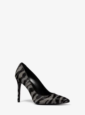 Gretel Tiger Calf Hair Pump | Michael Kors US