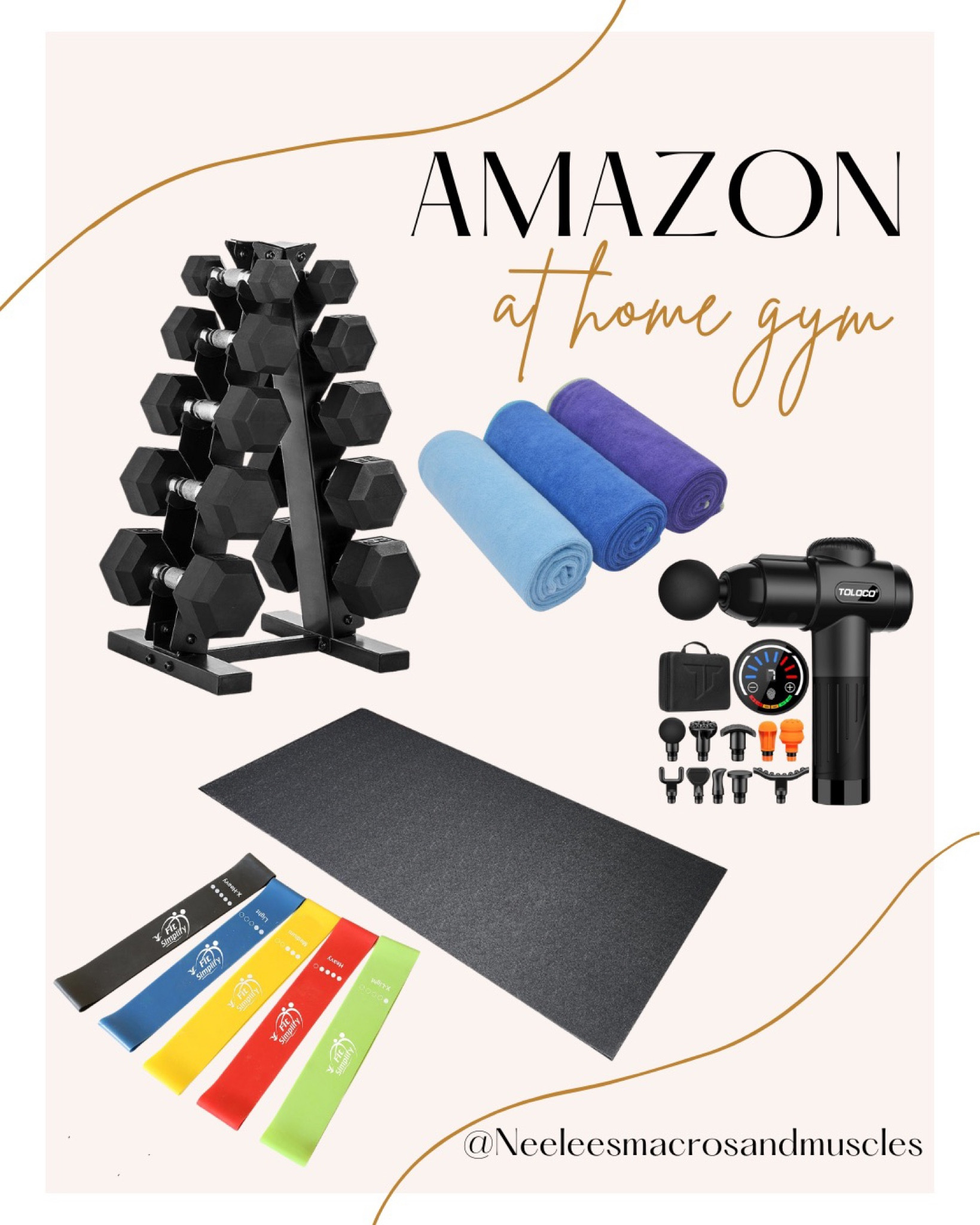 💪🏻Amazon at home gym💪🏻

These are the best products all at such great prices😍😍
