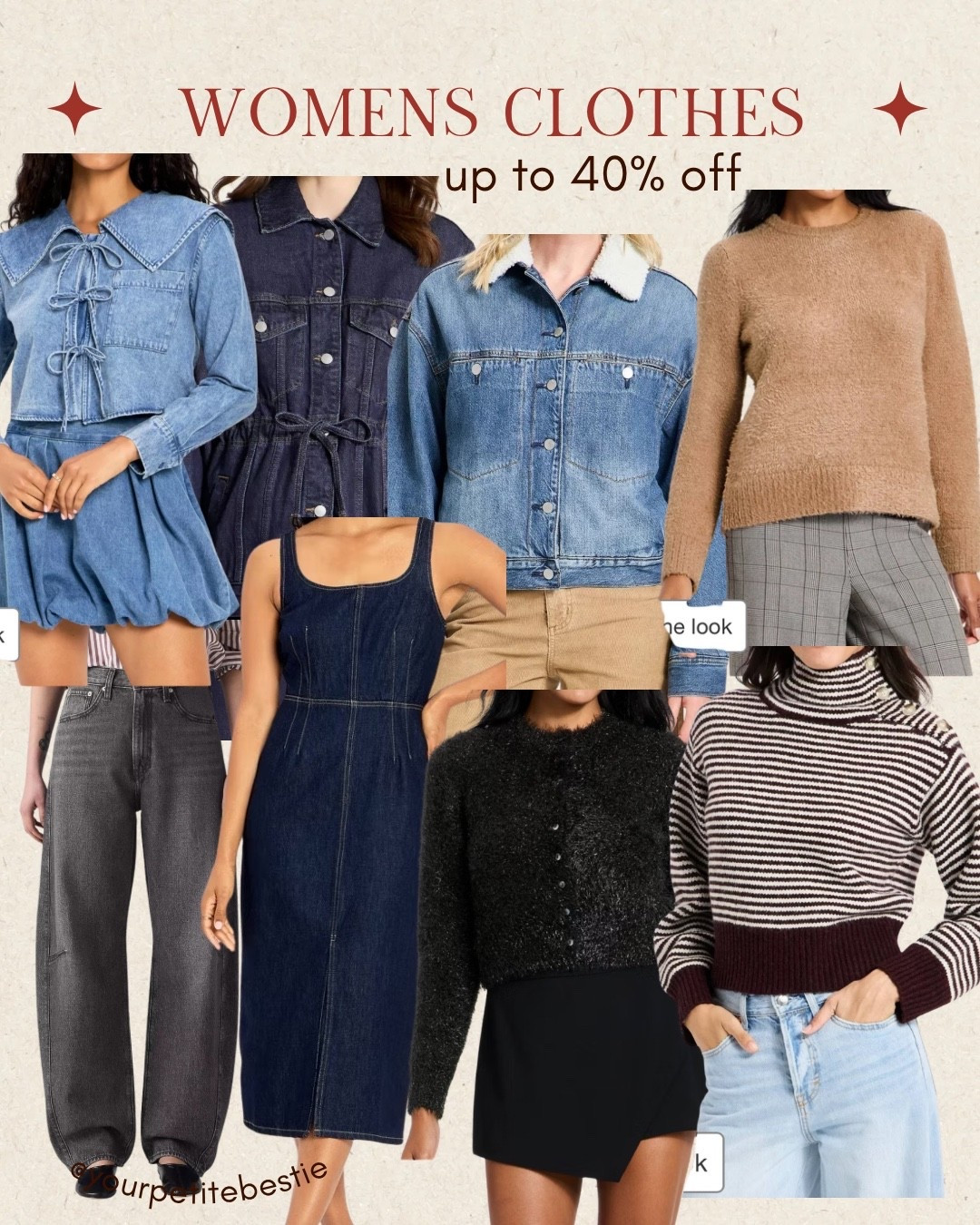 Up to 40% off!! Women’s winter sale! Denim dress, pants, tops … fuzzy cozy sweaters! The best stuff! 

#LTKHoliday #LTKFindsUnder50 #LTKSaleAlert