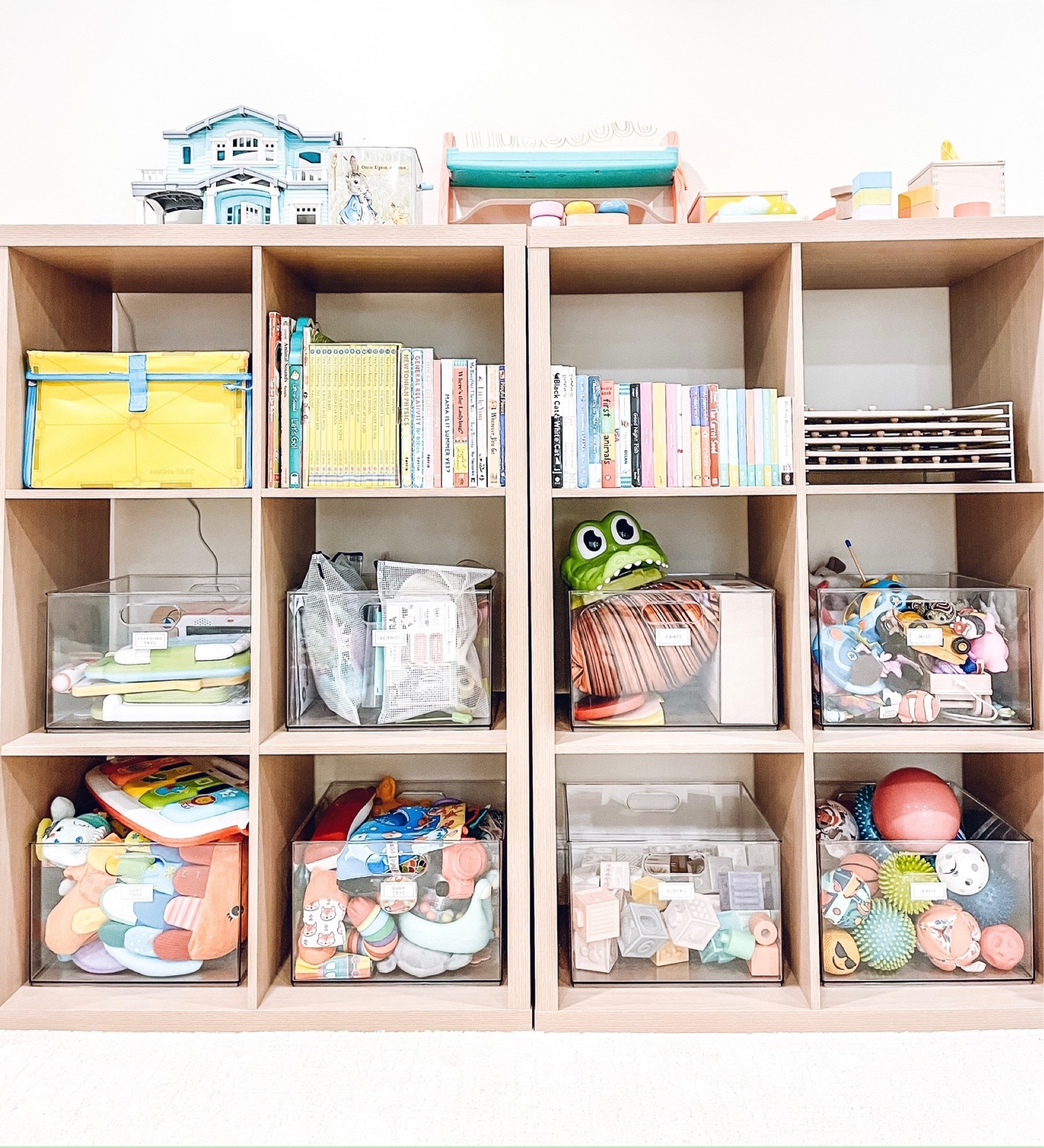 Playroom organization✨ Brightroom 6 Cube Organizer. Brightroom All Purpose Storage Bin. The Container Store Letter-Size Vinyl & Mesh Pouch. The Container Store Legal-Size Vinyl & Mesh Pouch. LOVEVERY The Charmer Play Kit.

#LTKfamily #LTKhome #LTKkids