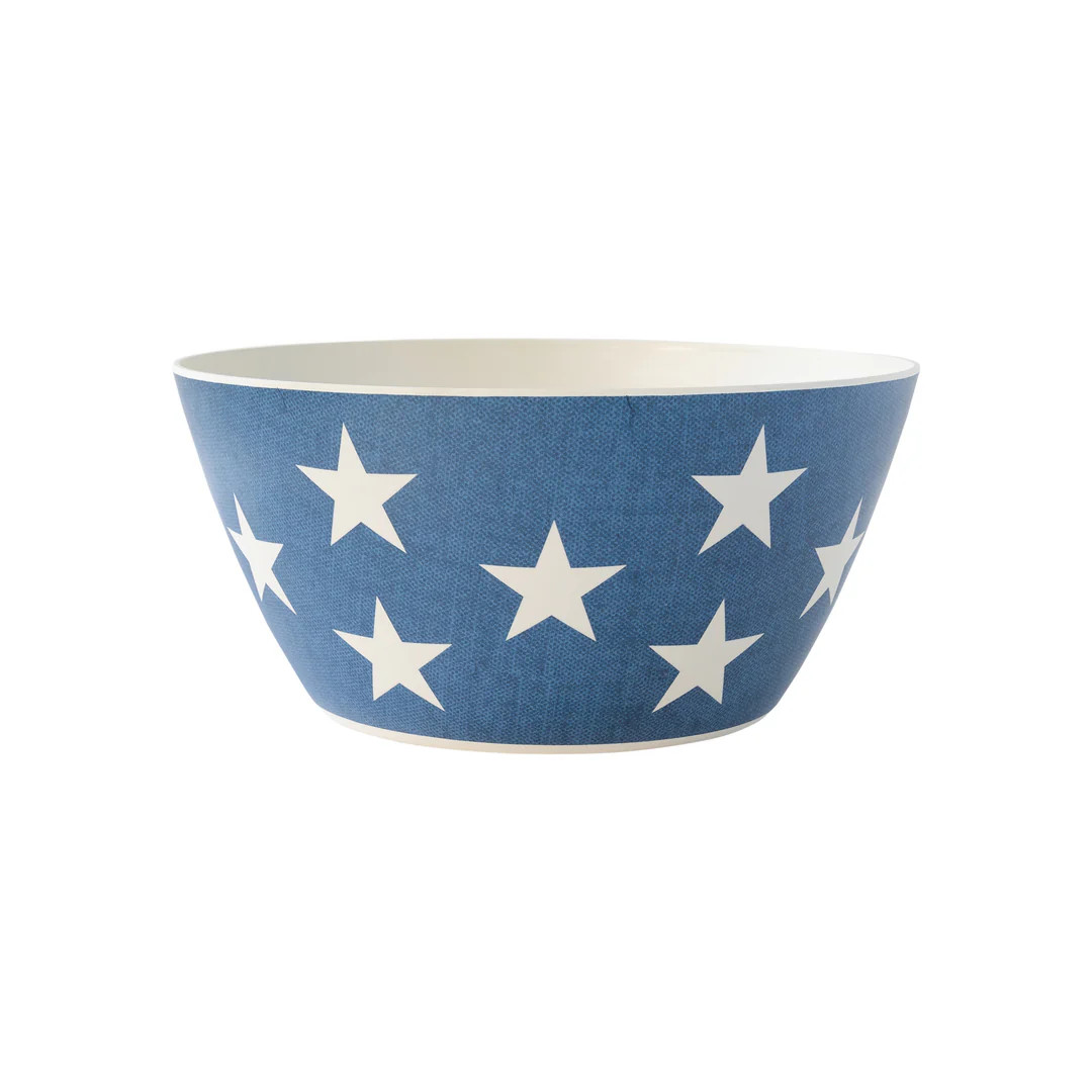 Blue Star Reusable Bamboo Bowl | My Mind's Eye