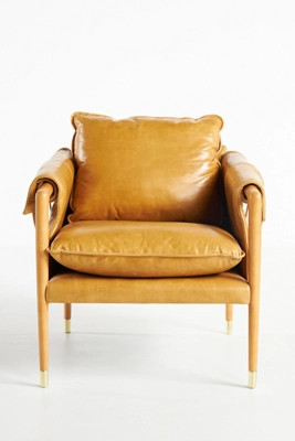 Havana Leather Chair | Anthropologie (US)