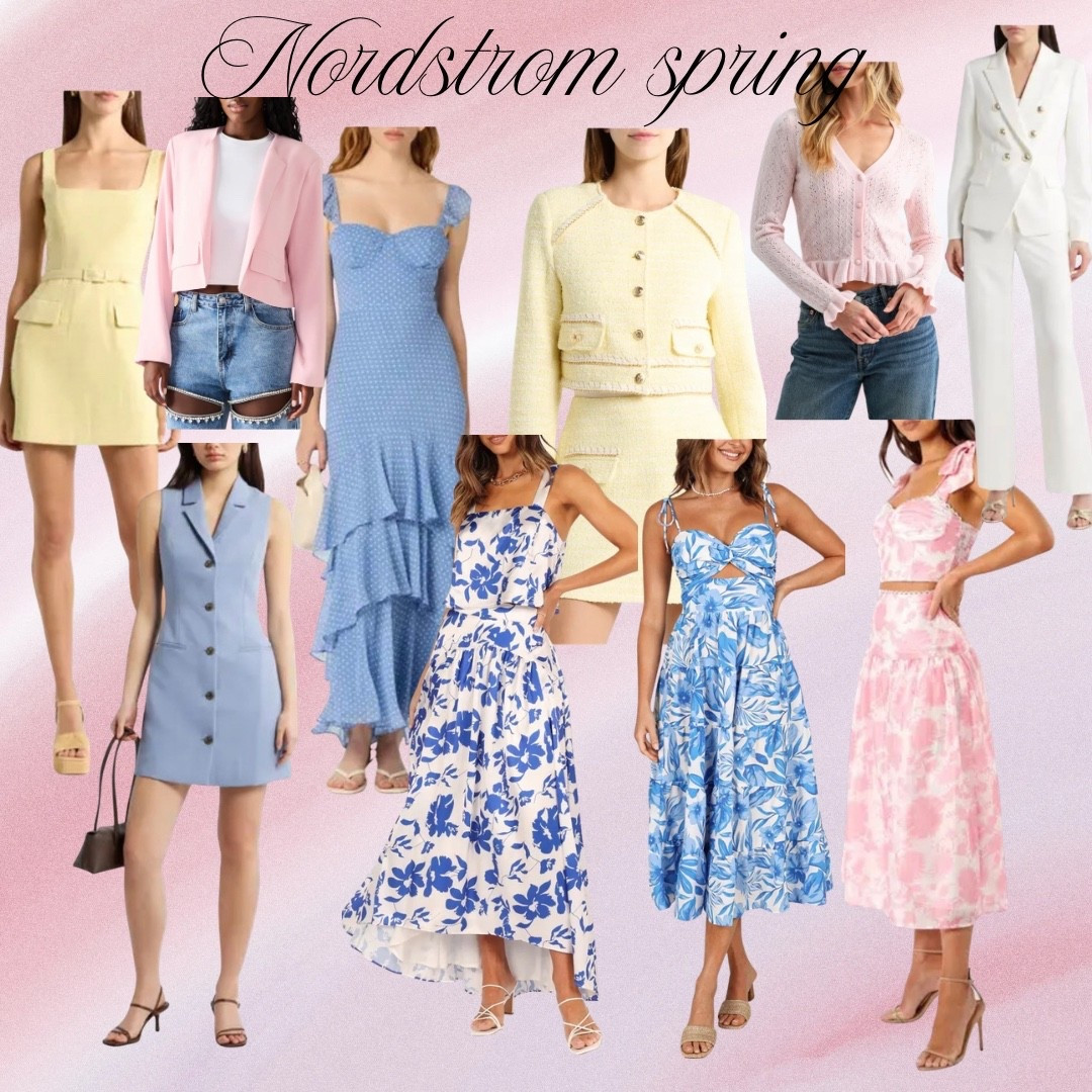 Several spring styles for Easter, work events, vacation and Mother’s Day #nordstrom #yellow #springdress #easter #mothersday 

#LTKWorkwear #LTKPetite #LTKOver40
