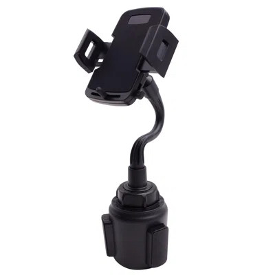 Macally Car Cup Holder Phone Mount - Adjustable 5" Gooseneck With Cable Hanger - For Phones 2" - 3.74" Wide (iphone, Galaxy, Pixel, Etc) And Most Vehi | Wayfair North America