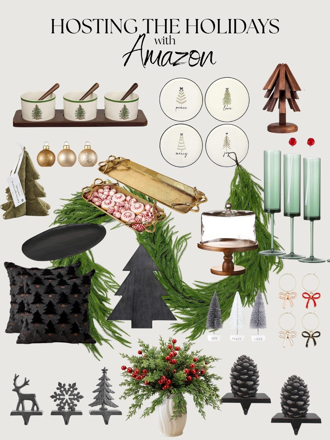 Hosting the holidays with Amazon 🌲 🍾

#LTKHome #LTKHoliday #LTKSeasonal