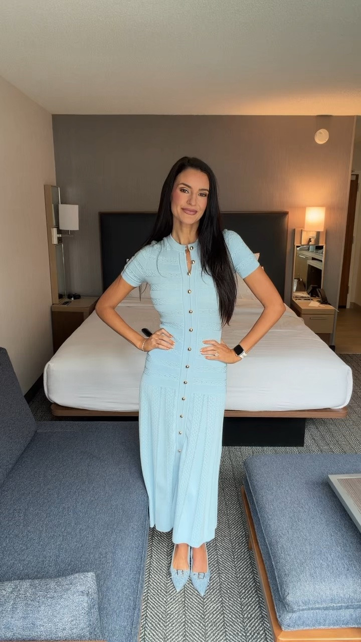 Work outfit of the day 
MIDI dress