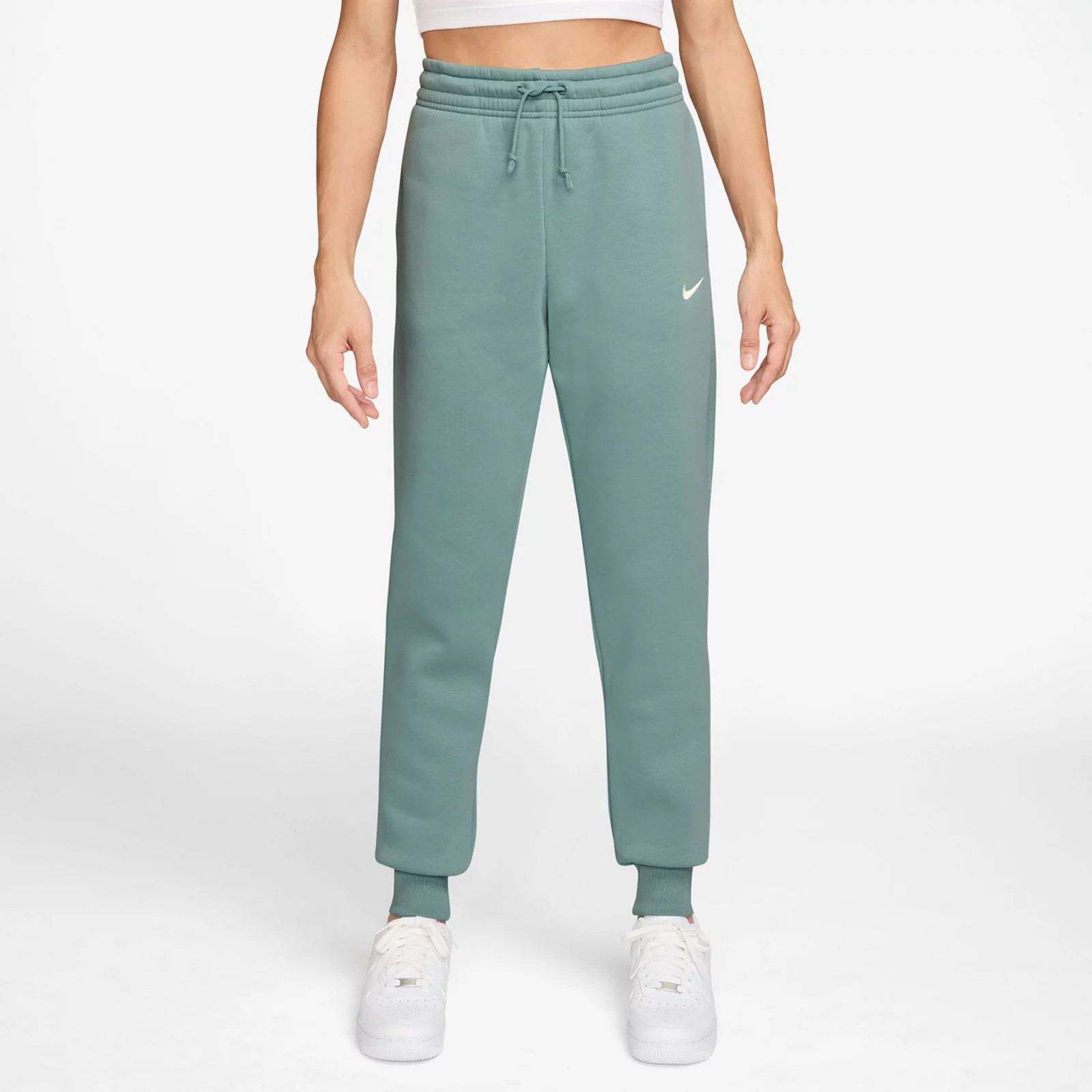 Women's Nike Phoenix Mid-Rise Fleece Sweatpants, Size: XS, Cannon | Kohl's