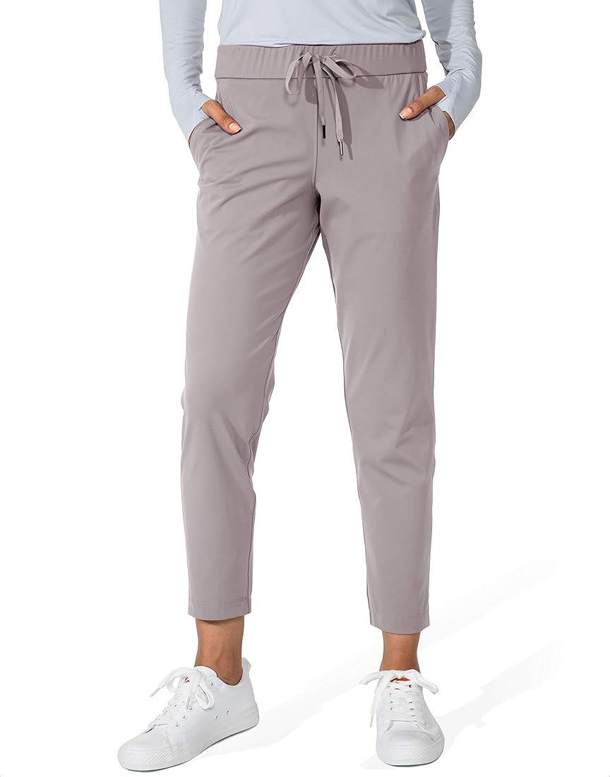 G Gradual Women's Pants with Deep Pockets 7/8 Stretch Ankle Sweatpants for Golf, Athletic, Lounge... | Amazon (US)