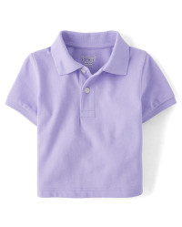 Baby And Toddler Pique Polo - purple | The Children's Place
