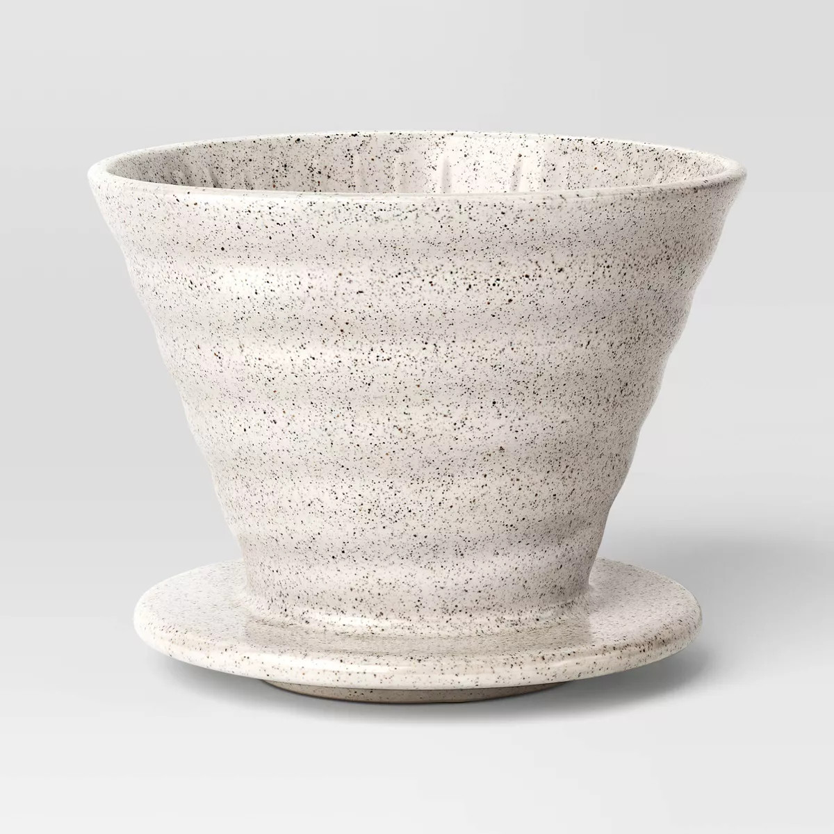 12 fl oz Stoneware Pour Over Mug Dark Camel - Threshold™ | Target