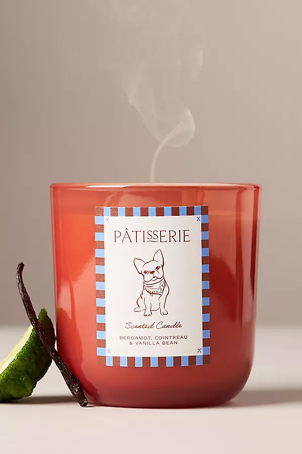 Papier x Anthropologie Gourmand Pâtisserie French Cointreau Glass Candle | Anthropologie (US)