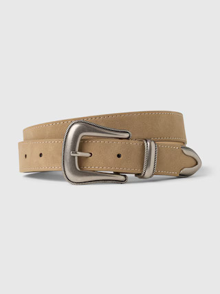 Vegan-Leather Western Belt | Gap Factory