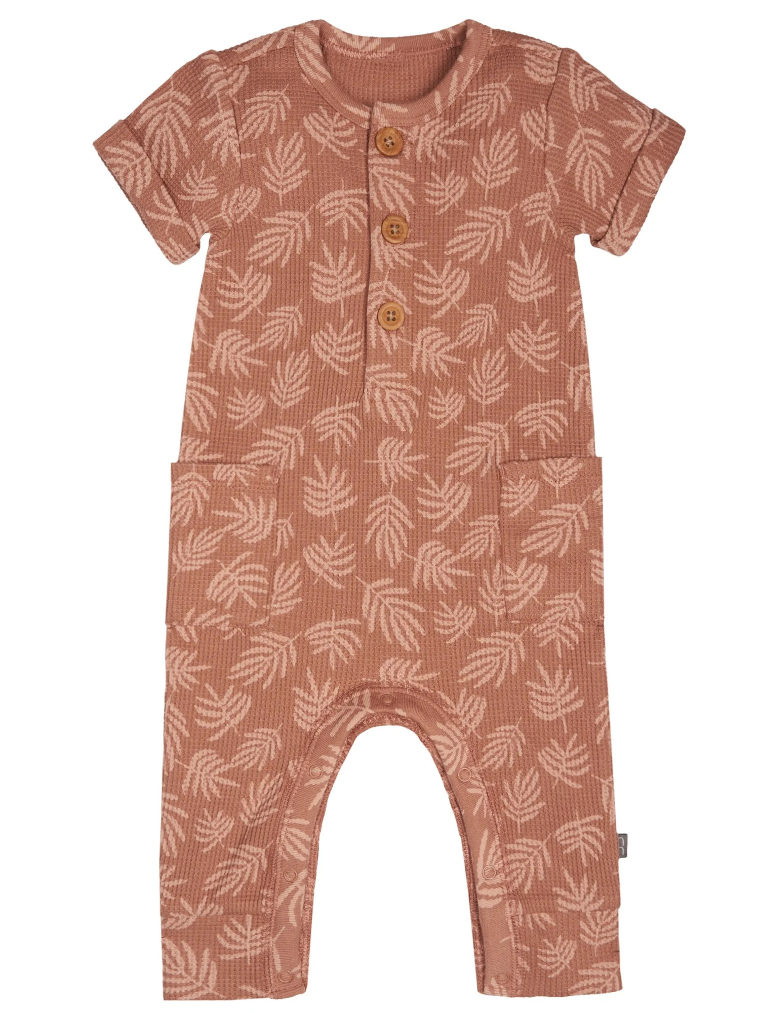 Modern Moments by Gerber Baby Boy Short Sleevee and Long Leg Romper, Sizes 0/3 Months - 24 Months | Walmart (US)