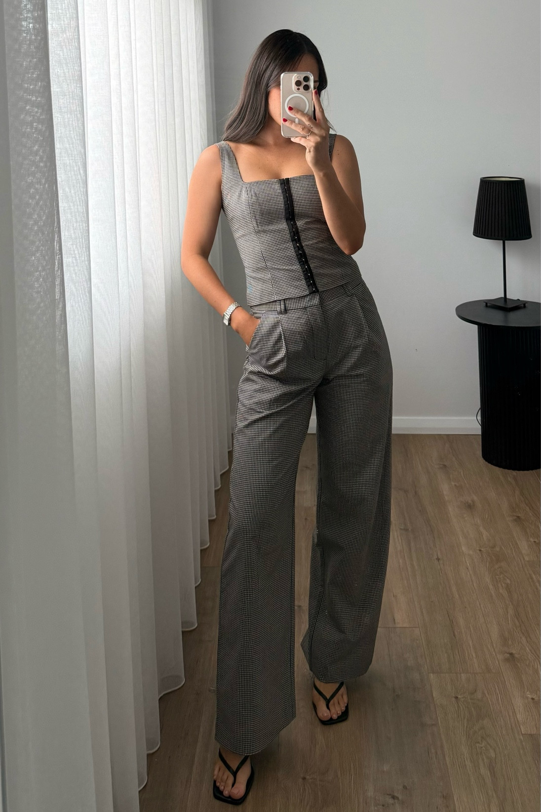 What I’m wearing to an event lunch in Bondi today. Absolute sucker for a set! Wearing a small top and xsmall pant for a more high waist fit

#LTKspring #LTKshoes #LTKaustralia