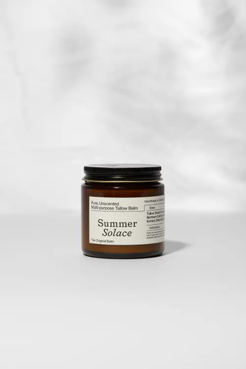Summer Solace Tallow Pure Unscented Balm Regenerative Tallow Balm in Small (60Ml) at Nordstrom | Nordstrom