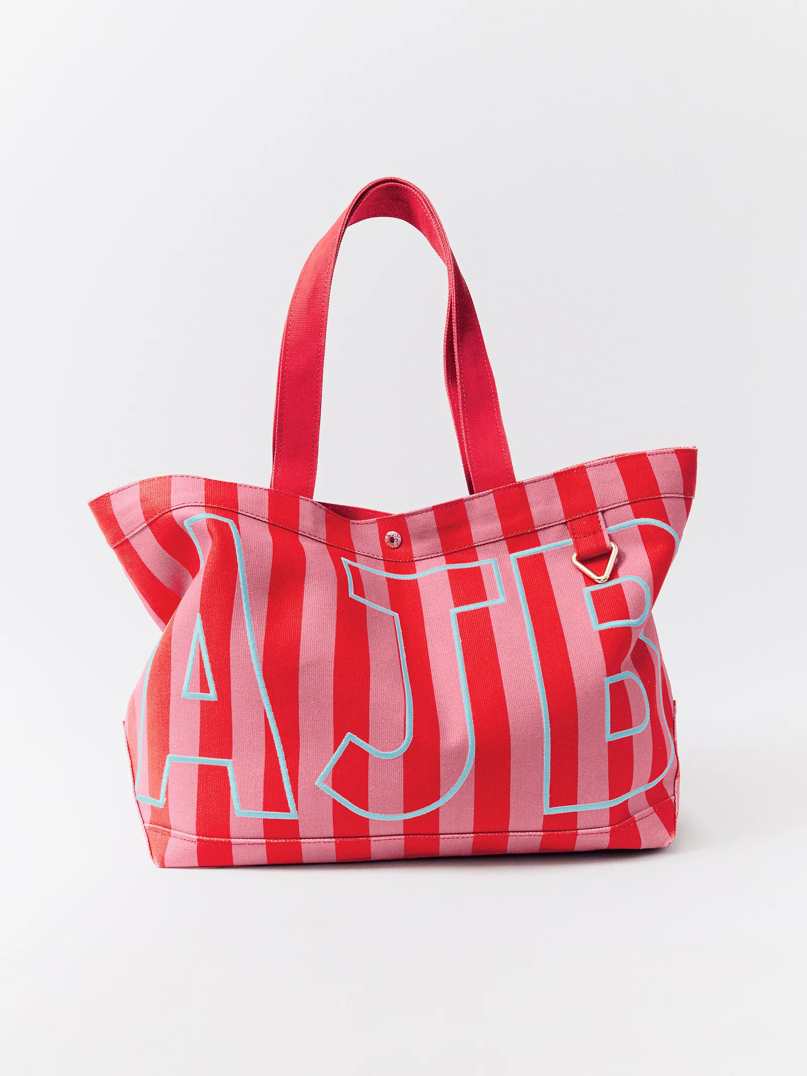 Striped Custom Alpha Tote - Cabana | BaubleBar