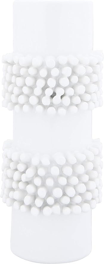 Bloomingville Handmade 8" H Poodle Cut Stoneware Vase, White | Amazon (US)