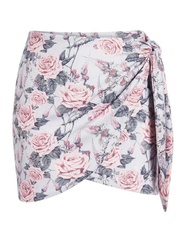 Mini Wrap Skirty - Blue Thorny Rose | TA3