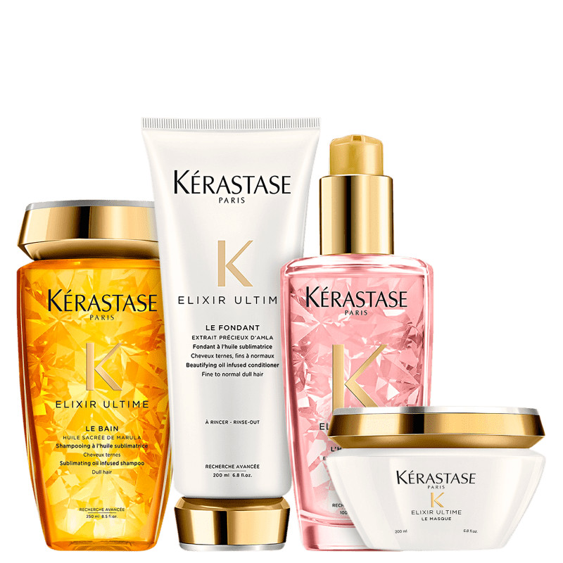 Kit Kérastase Elixir Ultime Quarteto (4 Produtos) | Beleza Na Web (BR)