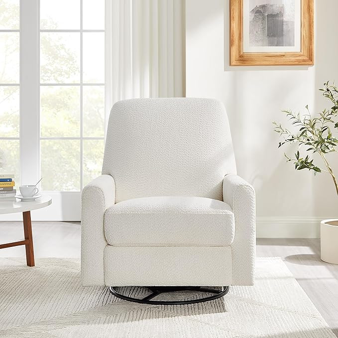 Power Swivel Glider Recliner Chair, Electric Nursery Rocker Recliner Chair, USB & Type-C Charger,... | Amazon (US)