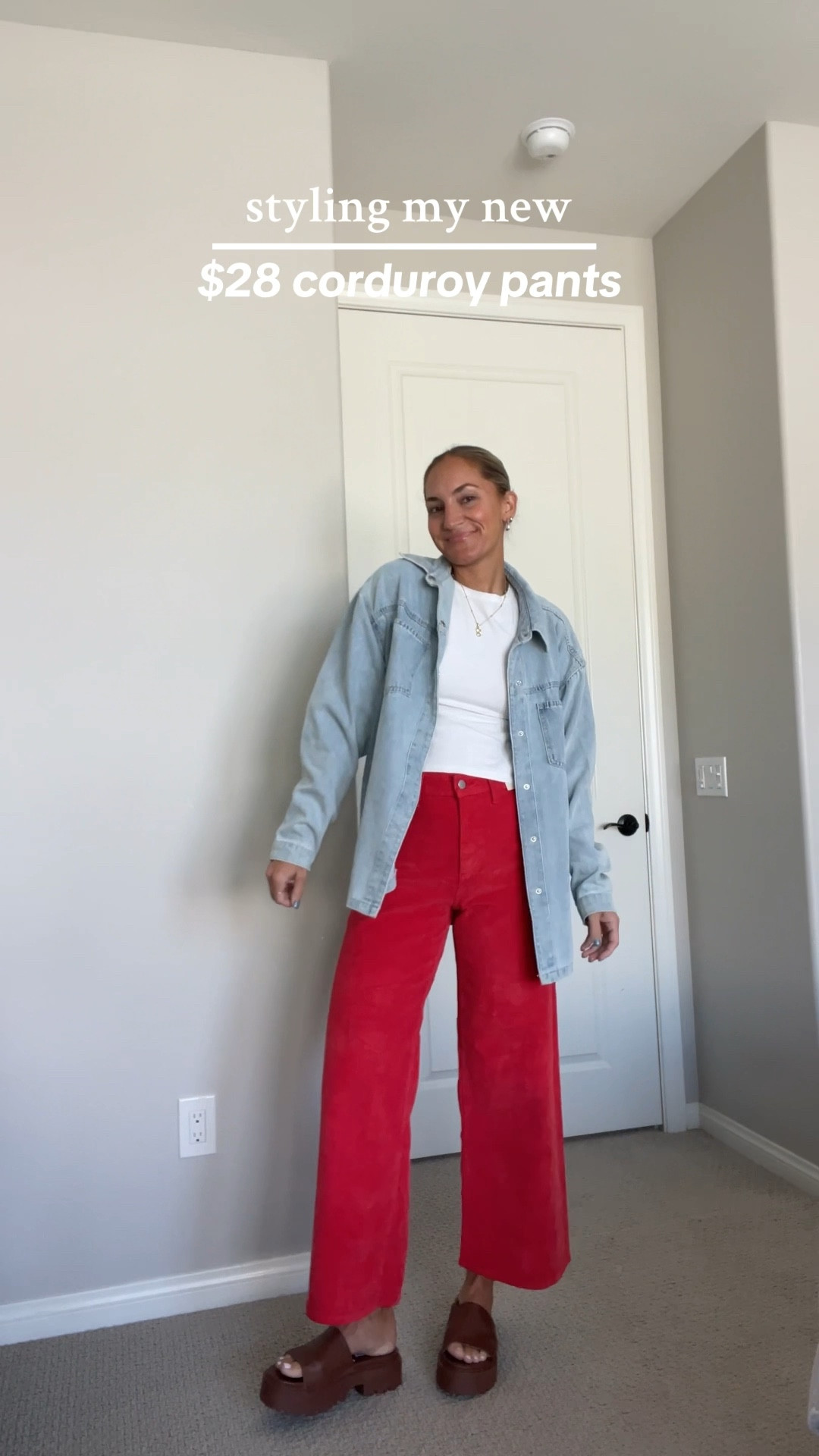 corduroy pants are $28 and run TTS #targetfind #targetstyle #corduroy #fallstyle

#LTKFindsUnder50