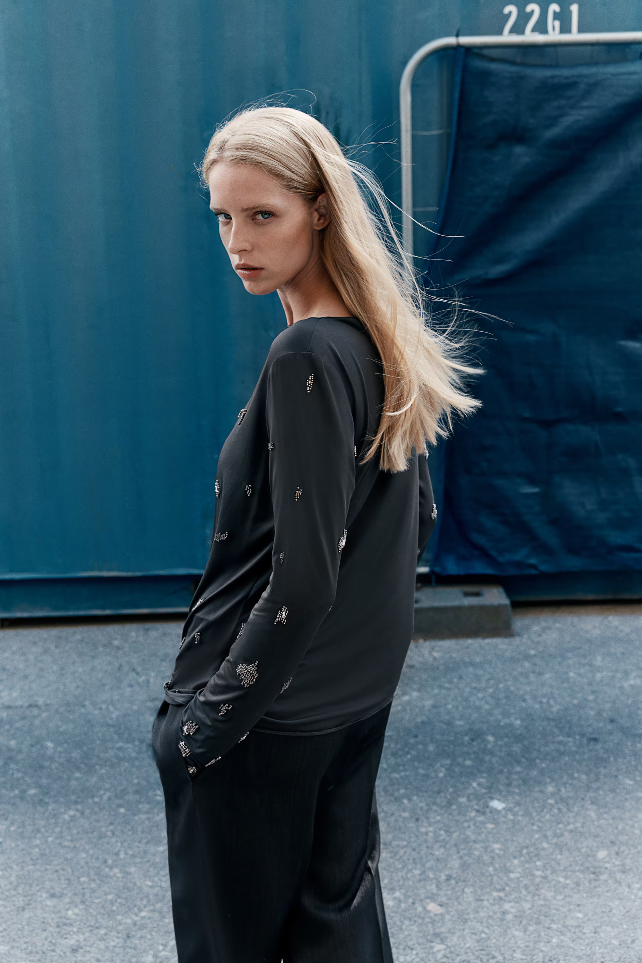 Bead-Embellished Top | H&M (US + CA)