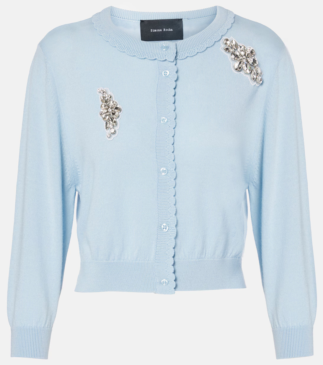Embellished wool cardigan | Mytheresa (US/CA)