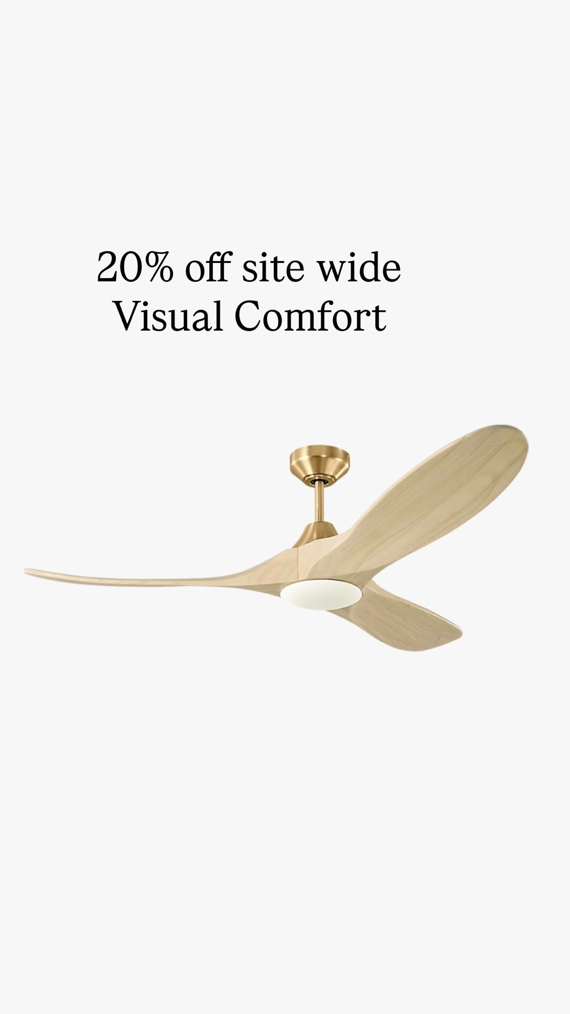 Visual comfort sale ceiling fans

#LTKmomlife #LTKHome #LTKSaleAlert
