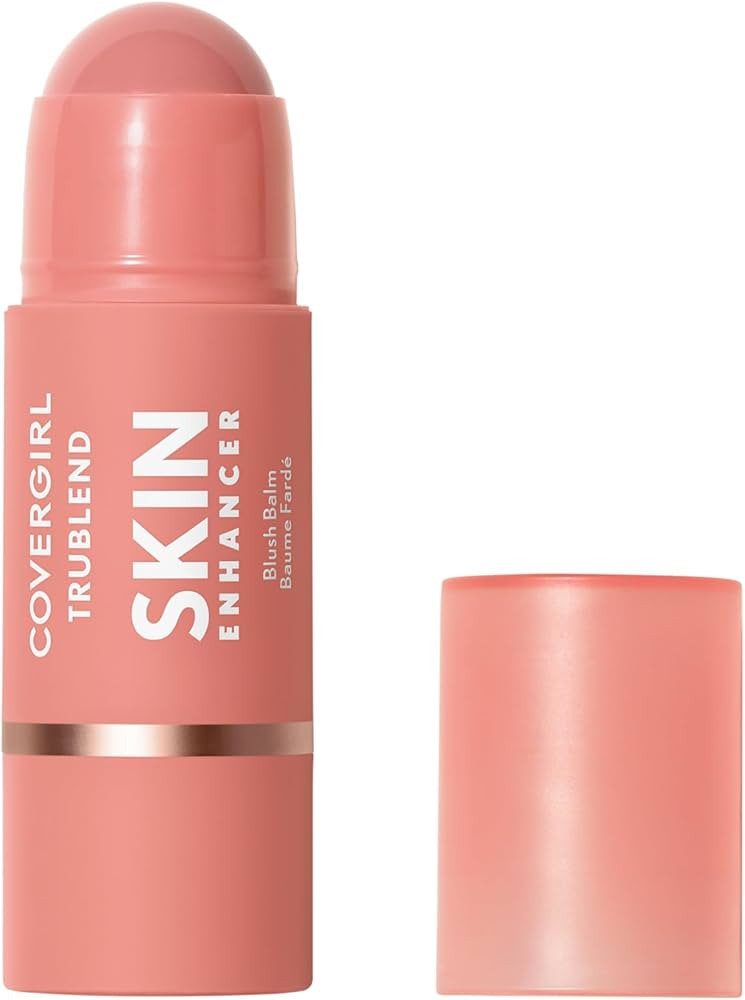 CoverGirl Trublend Skin Enhancer Blush Balm Stick, 220 Nude Flush, Vegan Formula, Easy to Use, Gl... | Amazon (US)
