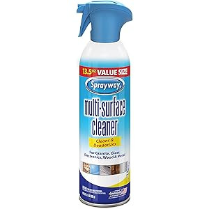 Sprayway SW007R Multi-Purpose Cleaner, Cleans & Deodorizes, for Granite, Glass, Wood, and Metal, 13. | Amazon (US)
