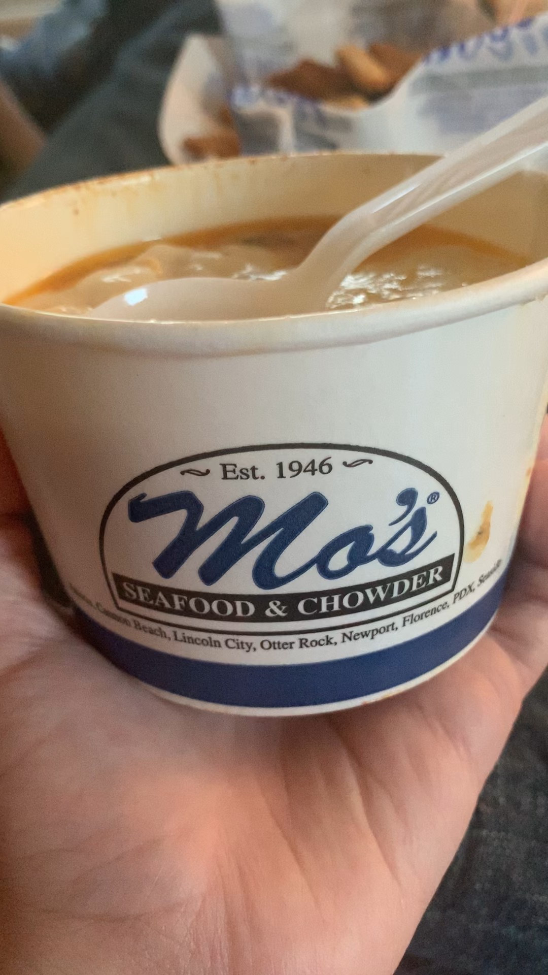 Tonight’s Dinner Fish and Chips and Chowder from MO’s Seafood & Chowder. 🐚 🌊 

#LTKFamily #LTKHome #LTKParties