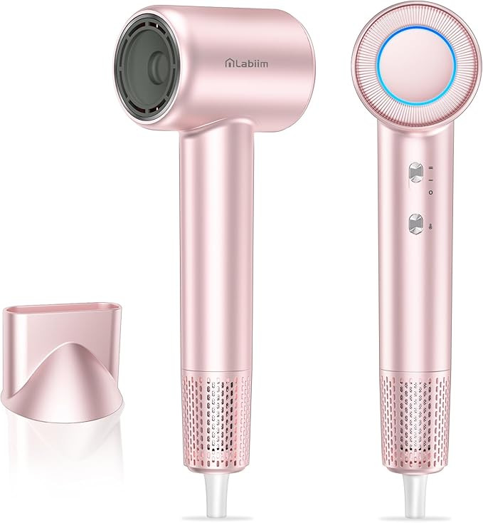 Hair Dryer, High-Speed Ionic Low Noise Blow Dryer with Brushless Motor for Fast Drying, Thermo-Co... | Amazon (US)