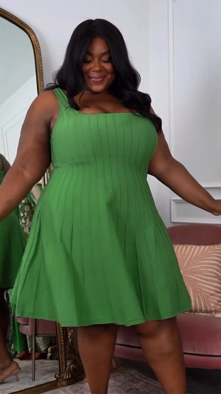 Brb, scheduling brunch with the girlies just so I can wear this dress💚 

Wearing XXL.

plus size fashion, dresses, wedding guest dress, vacation, spring outfit inspo, summer fashion, mini dress, maxi dress, brunch, girls night, date night looks, style guide

#LTKfindsunder100 #LTKplussize #LTKfindsunder50