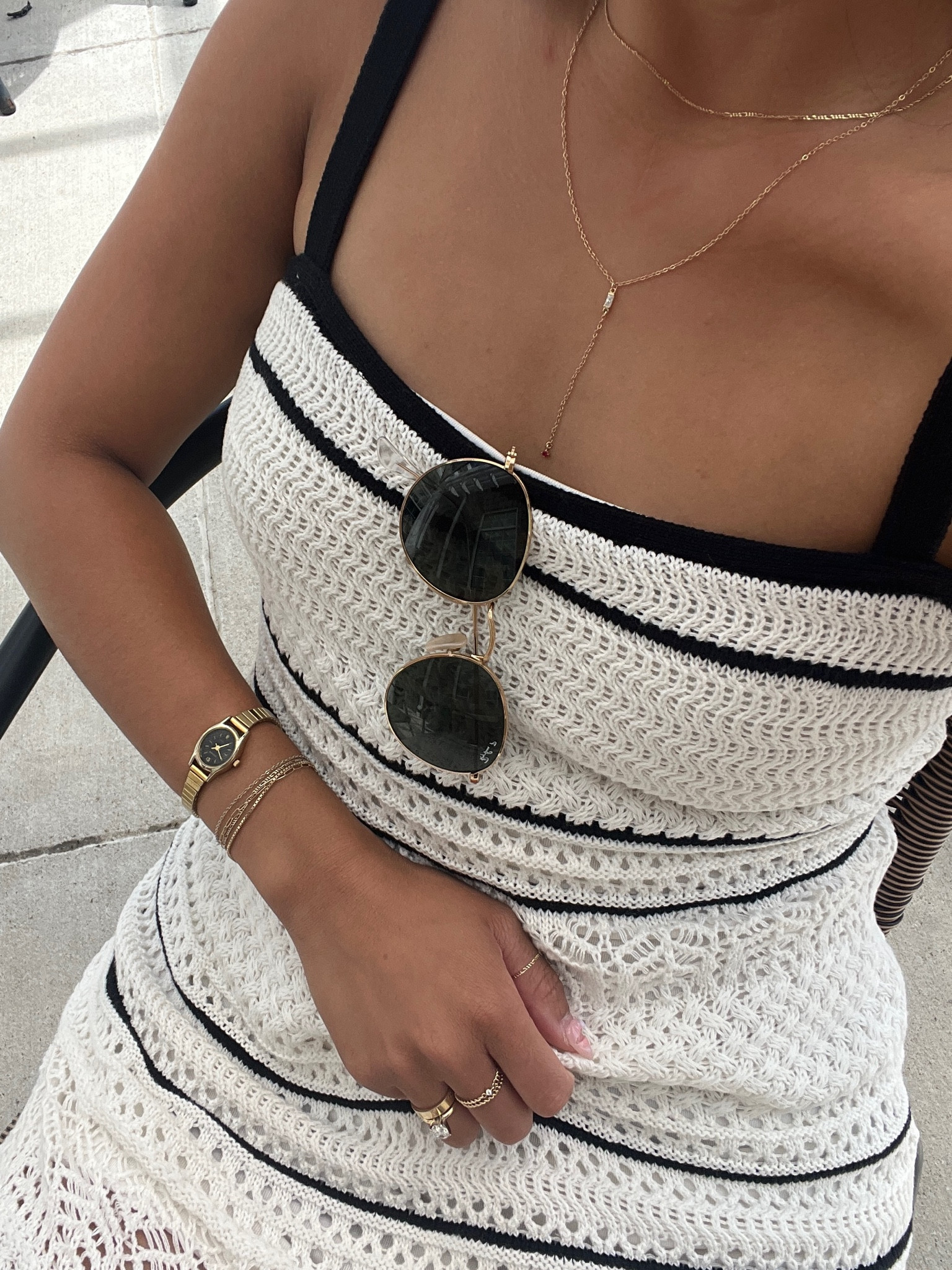 Abercrombie crochet summer dress
