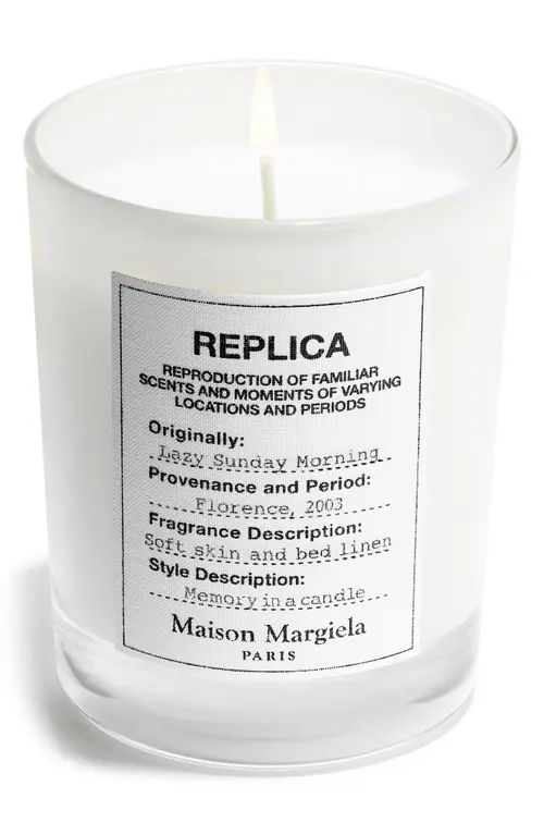 Maison Margiela Replica Lazy Sunday Morning Candle at Nordstrom, Size 2.5 Oz | Nordstrom