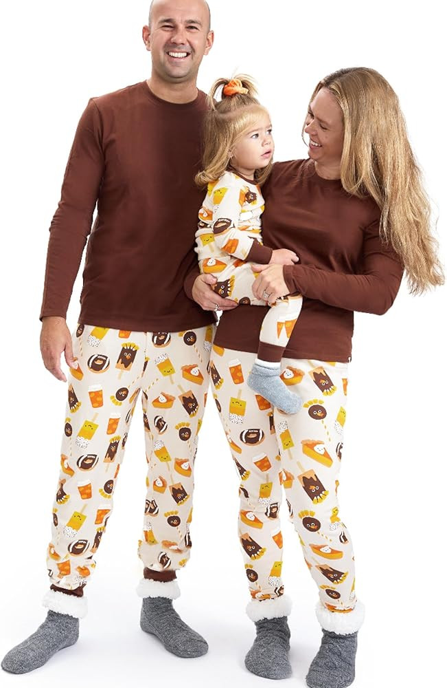 HonestBaby Family Matching Holiday Pajamas Organic Cotton for Men, Women, Kids, Toddlers, Baby Bo... | Amazon (US)