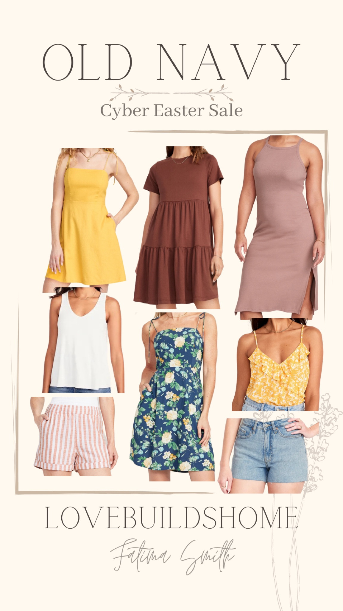 Check out the cyber, Easter sale going on over at @Old Navy!! Here are a few spring-y finds from that sale ;)

|Old Navy|Old Navy sale|Old Navy women|clothing sale|sale alert|seasonal sale|sale|women’s clothing|Easter|

#LTKsalealert #LTKSeasonal #LTKFind