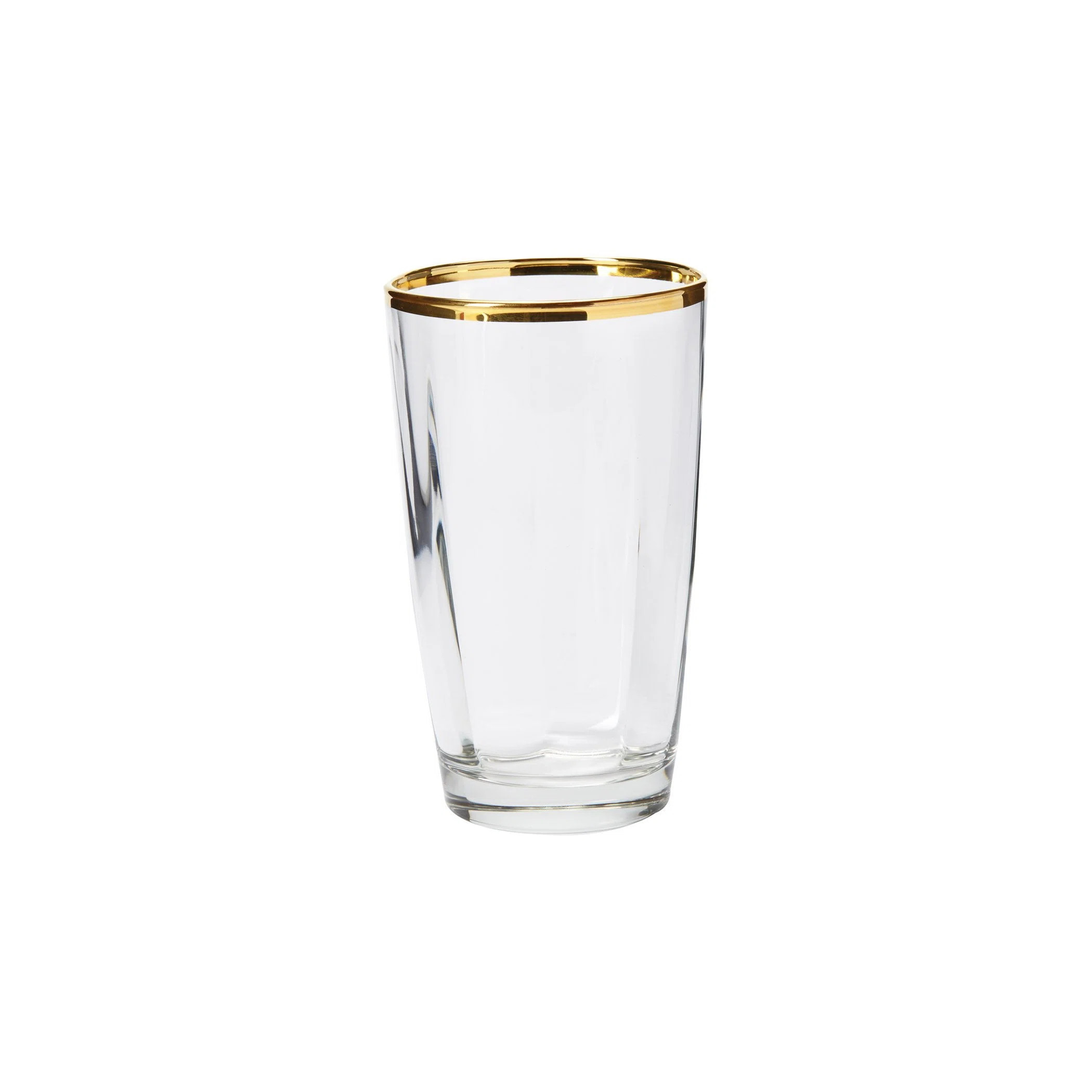 Optical Gold 14 oz. Highball | Wayfair North America