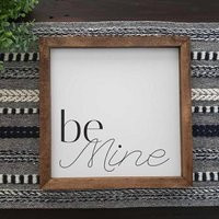 Be Mine Wood Sign | Farmhouse Valentine's Day Decor | Etsy (US)