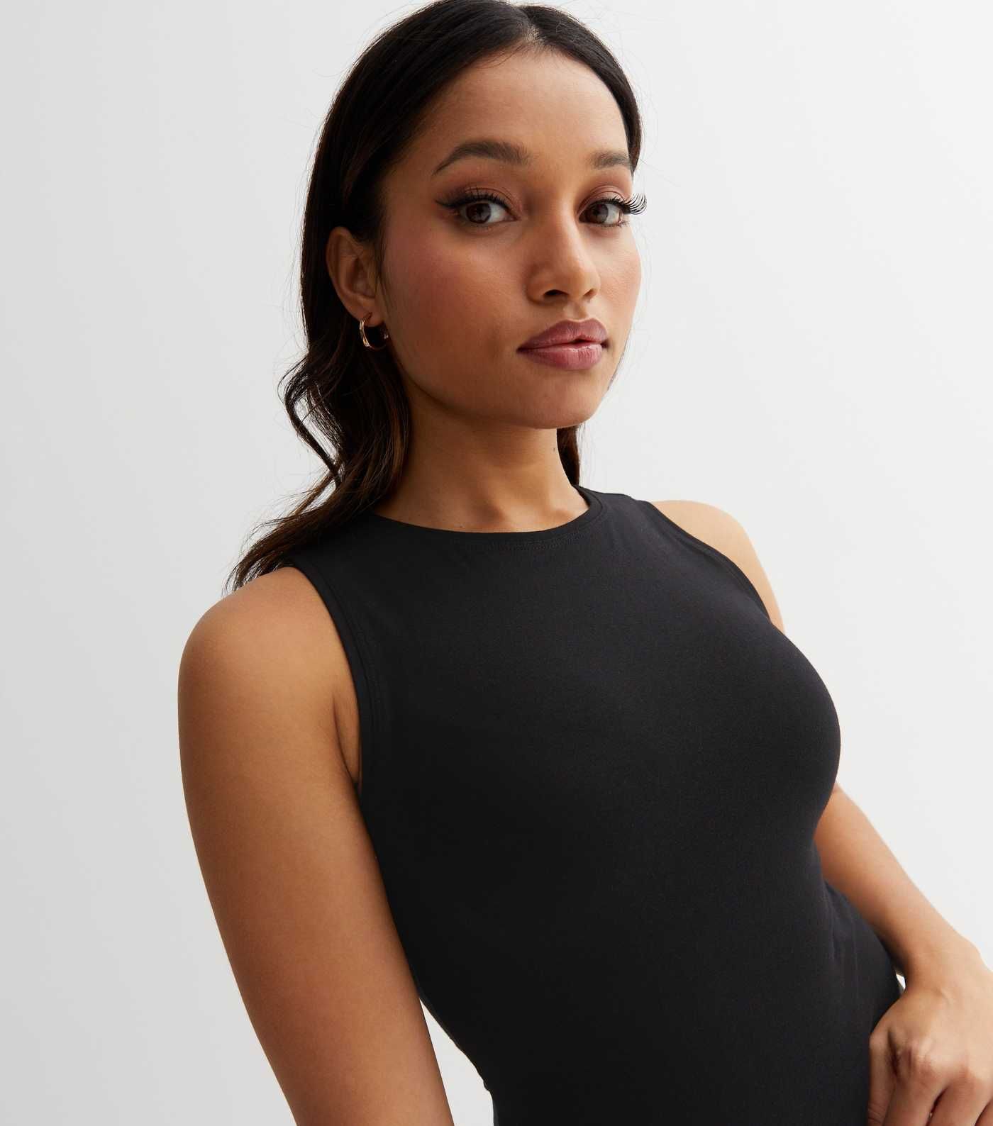 Petite Black Jersey Round Neck Bodysuit
						
						Add to Saved Items
						Remove from Saved I... | New Look (UK)