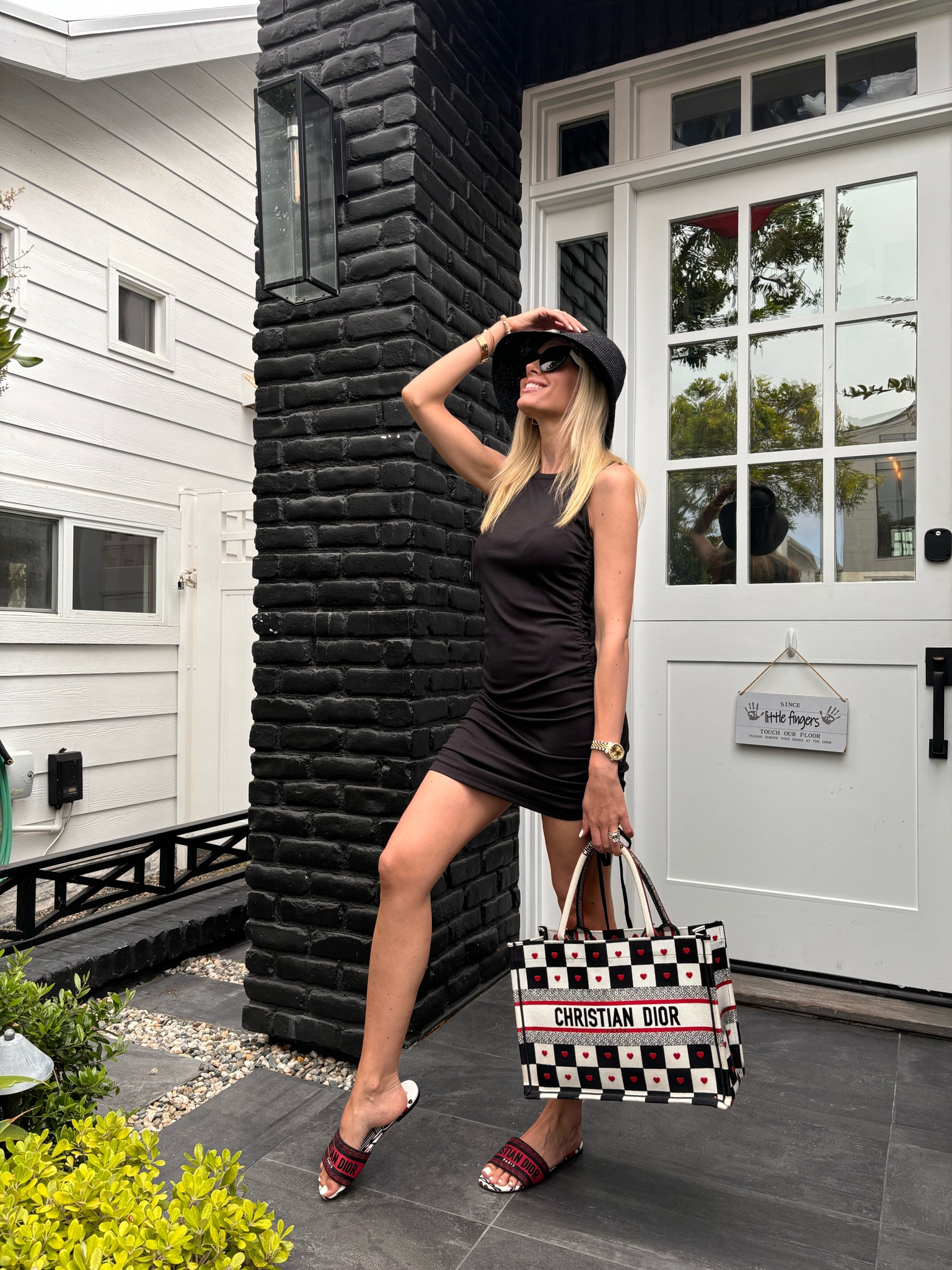 Black and red outfit ft Dior accessories

#LTKStyleTip