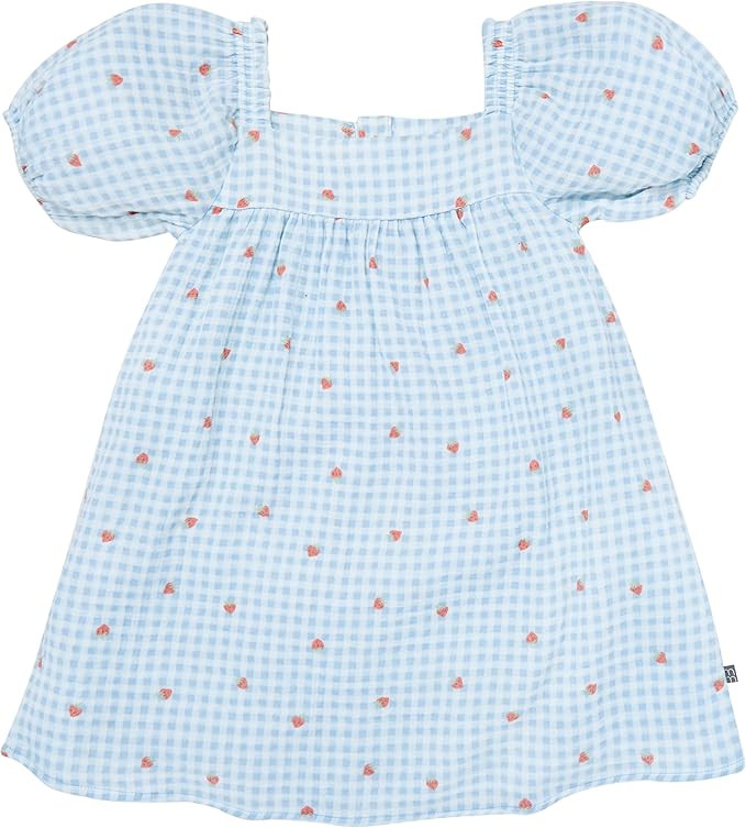 Modern Moments by Gerber Baby Girls' Dress with Puff Sleeves | Amazon (US)