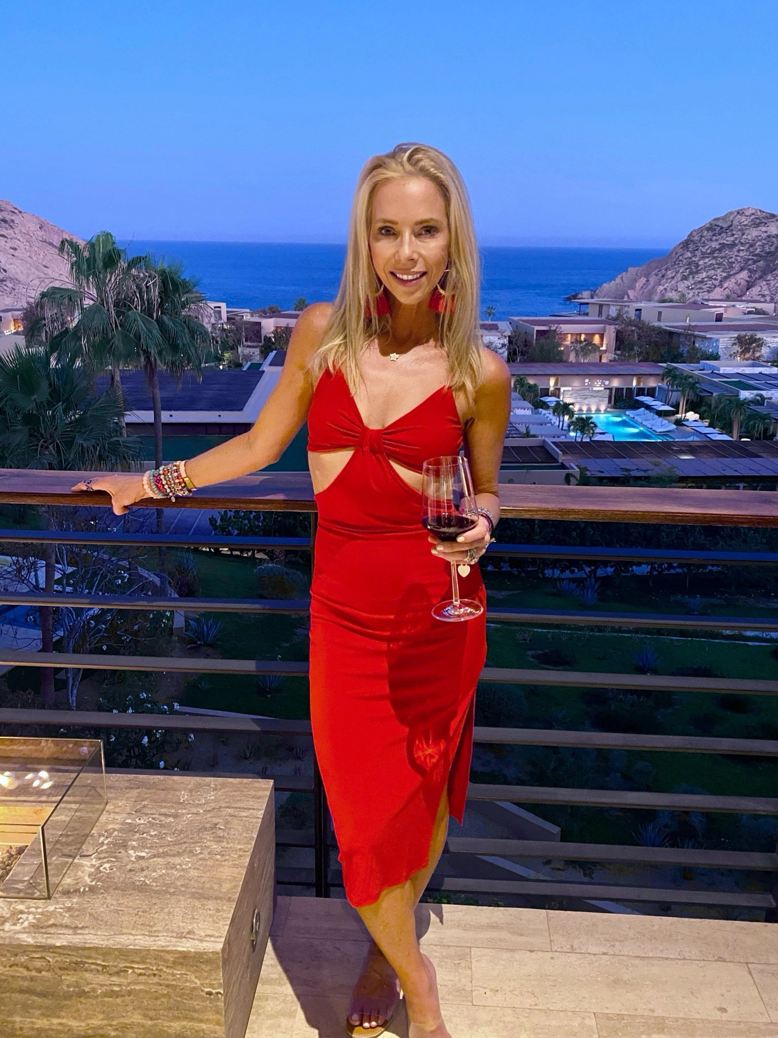 Red hot party dress perfect for holiday, Christmas or new years. Festive midi, cut out

#LTKParties #LTKSaleAlert #LTKFindsUnder100
