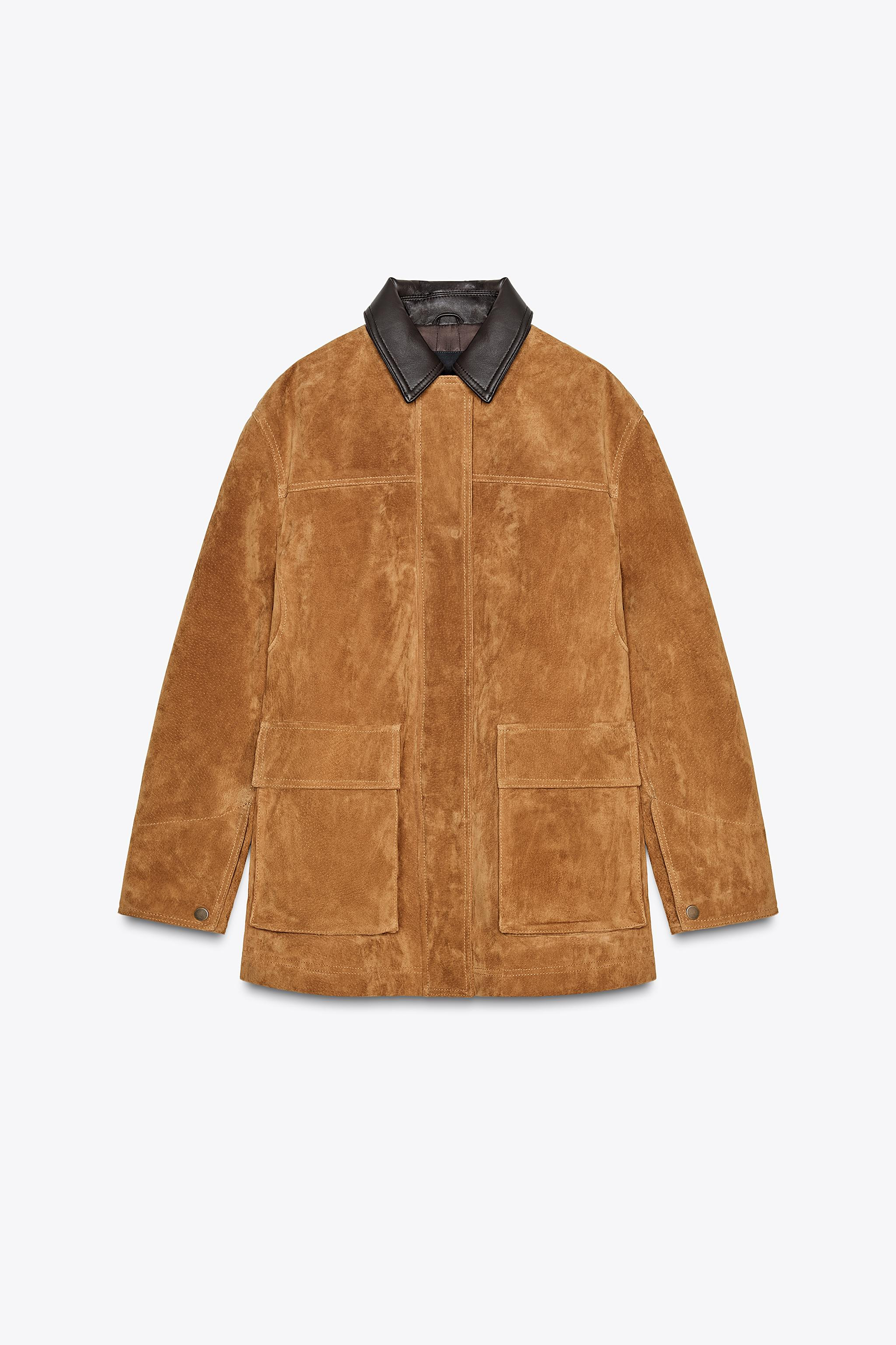 ZW COLLECTION 100% SUEDE JACKET LIMITED EDITION | Zara US